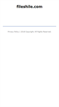 Mobile Screenshot of fileshile.com